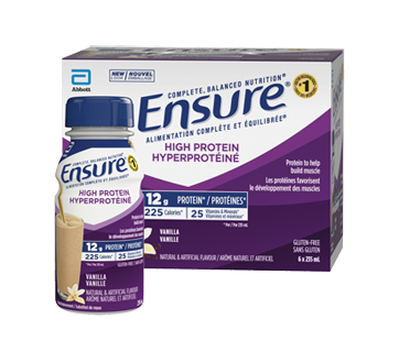 Ensure Hyperprotéiné substitut de repas, 6 x 235 ml, vanille