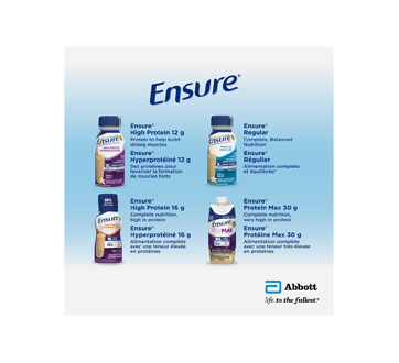 Image 9 du produit Ensure - Ensure Hyperprotéiné substitut de repas, 6 x 235 ml, vanille