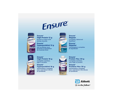 Image 9 du produit Ensure - Ensure Hyperprotéiné substitut de repas, 6 x 235 ml, vanille