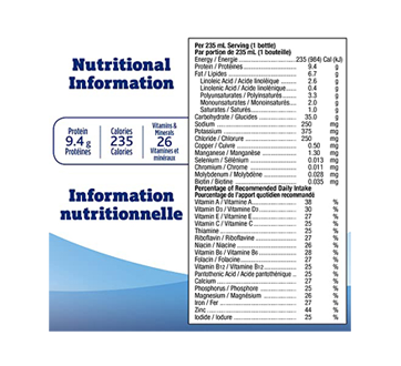 Image 6 du produit Ensure - Substitut de repas 9,4 g de protéines, 6 x 235 ml