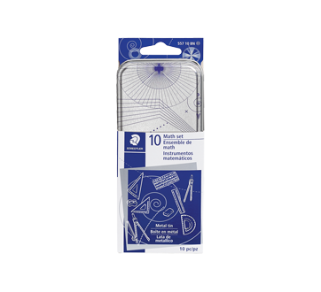 Xcellence ensemble de géométrie, 10 pièces