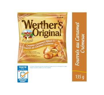 Image 2 du produit Werther's Original - Bonbons durs fourrés au caramel crémeux, 135 g