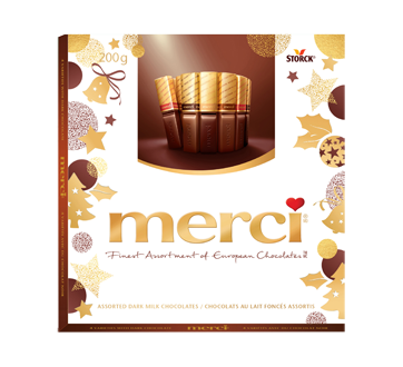 Sélection de chocolats européens de premier choix, 200 g – Merci