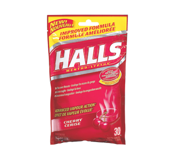 Image du produit Halls - Halls cerise, 30 unités, en sac