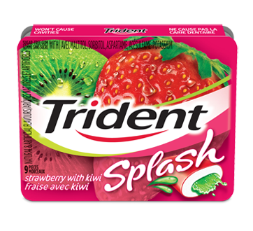 Image 1 du produit Trident - Trident Splash fraise, kiwi, 1 unité