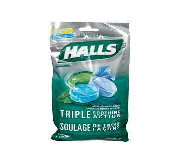 Image du produit Halls - Halls menthes assorties, 25 unités, en sac