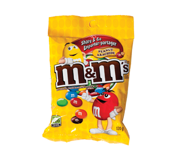 M&M arachides, 120 g