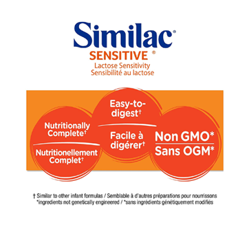 Image 3 du produit Similac - Sensitive sensibilité au lactose préparation pour nourrissons à base de lait enrichie de fer, 12 x 385 ml