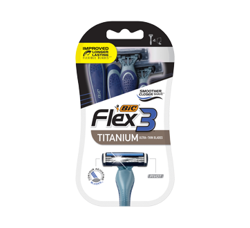 Image du produit Bic - Flex3 rasoirs pour hommes, 4 unités