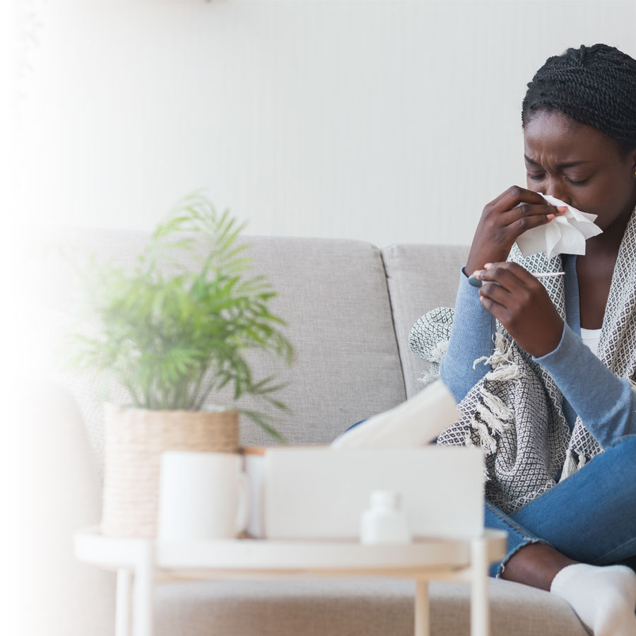 Combattre les symptômes du rhume et de la grippe