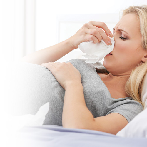 Treating a cold and flu during pregnancy