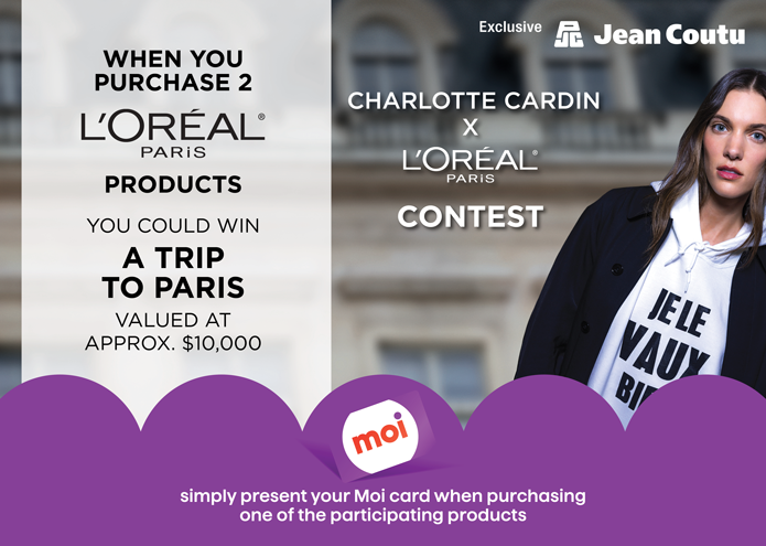 Live the Parisian experience with Charlotte Cardin and l’Oreal Paris