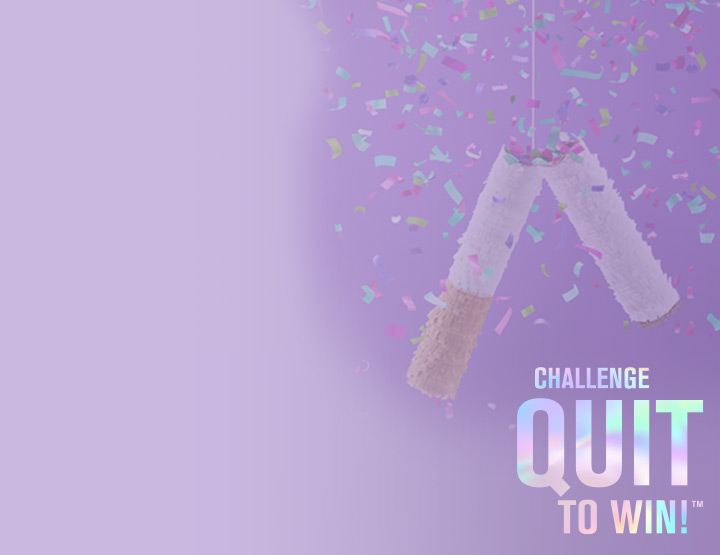 Register to the Quit to Win Challenge!