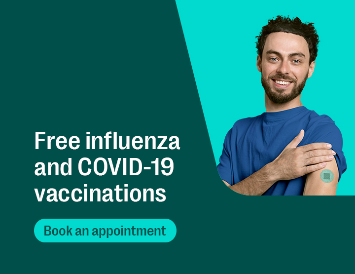 COVID-19 and flu (influenza) vaccines