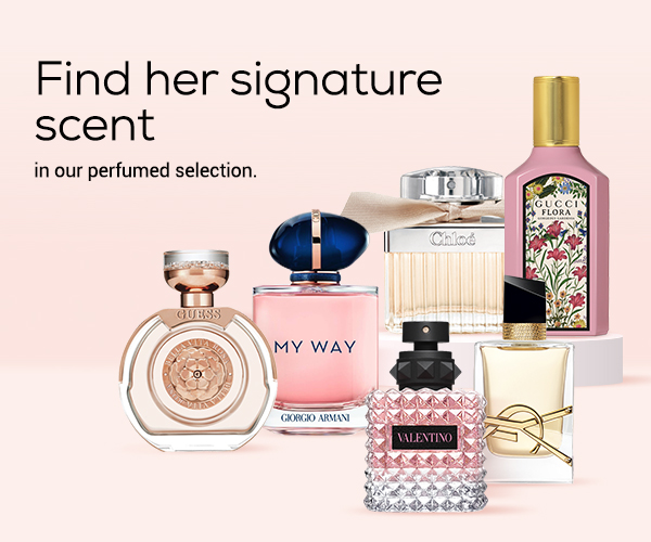 Find her signature scent