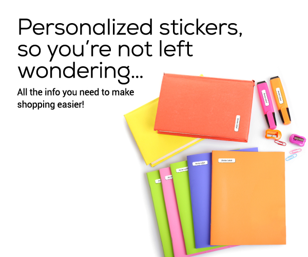 Personalized stickers