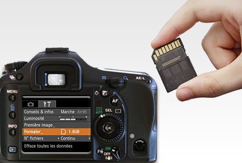 Memory card triage