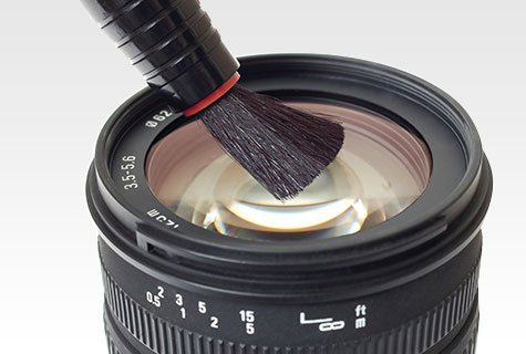 Lens cleaning