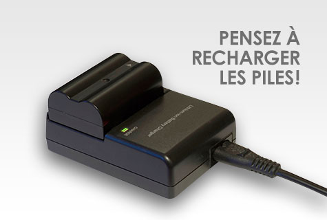 Recharger les piles et les piles rechargeables