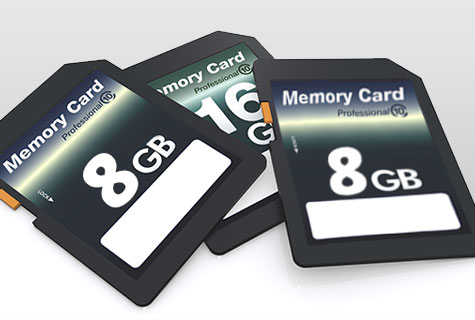 Memory card capacity