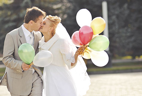 Ballons de mariage