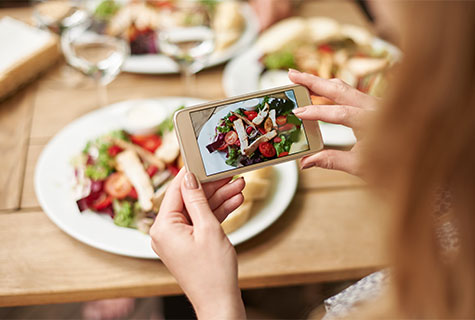 la tendance du jour est au foodporn et à l’instafood