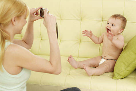 La bonne technique de photos de bébé