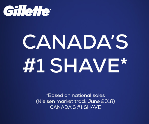 CANADA’S #1 SHAVE*
