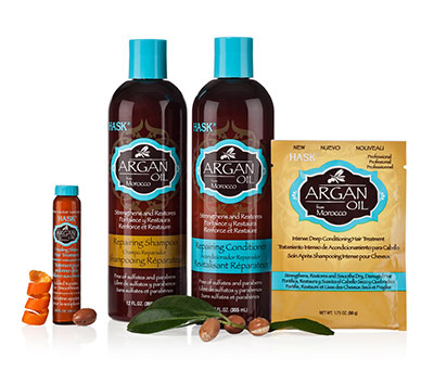 Hask - Collection de produits réparateurs à l’huile d’argan