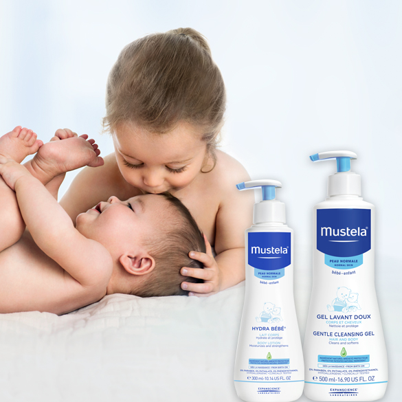 Gamme pour bébé MUSTELA Peau Normale