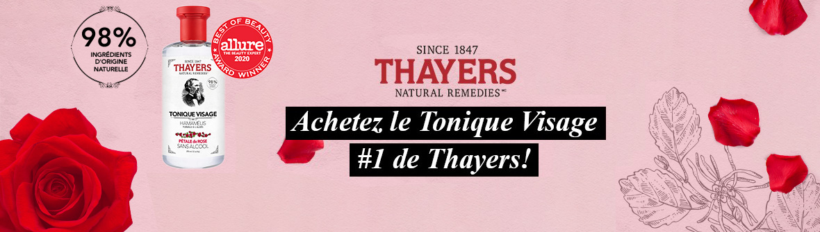 Thayers - Plus vendu