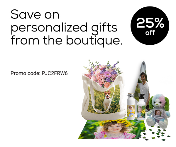 Save on all products in the boutique