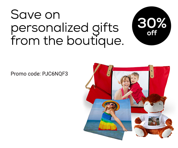 Save on all products in the boutique