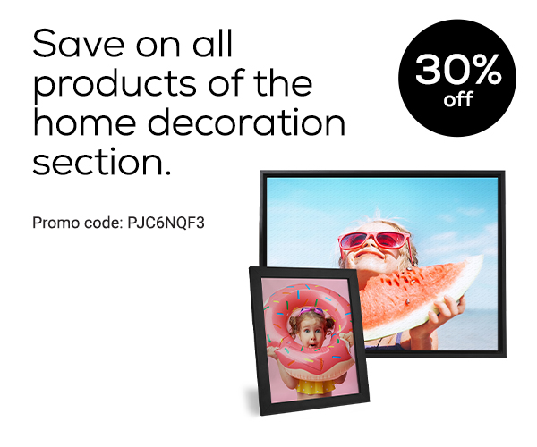 Save on photo decorations