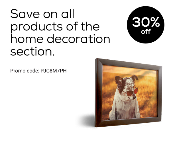 Rabais sur les décorations photo