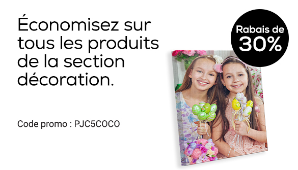 Rabais sur les produits de la boutique