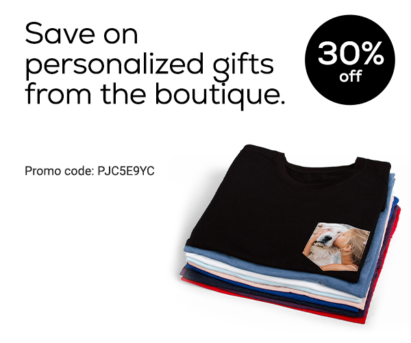Save on all products in the boutique