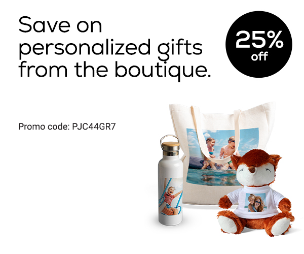 Save on all products in the boutique