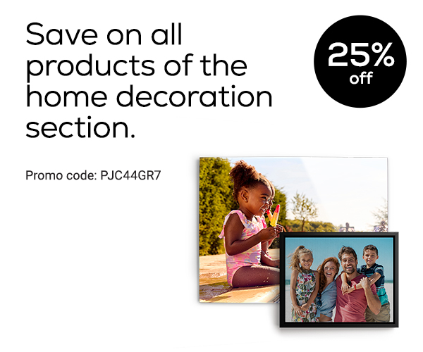 Save on photo decorations