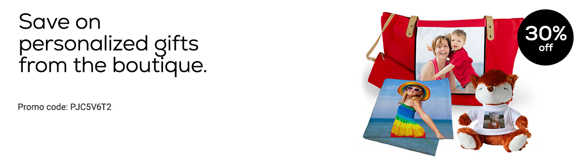 Save on all products in the boutique