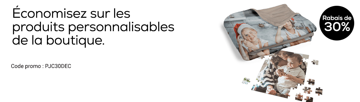 Rabais sur les produits de la boutique