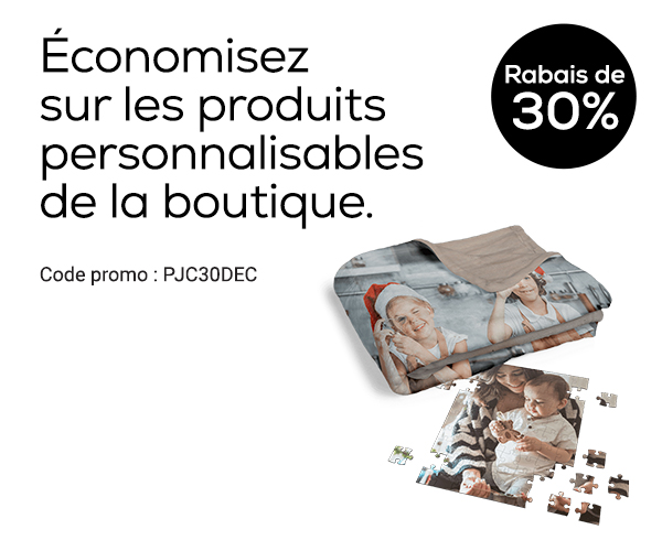 Rabais sur les produits de la boutique