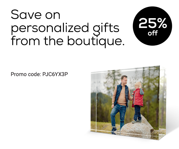 Save on all products in the boutique