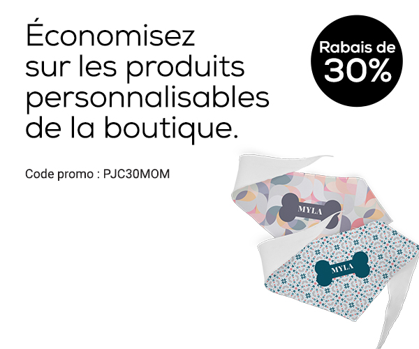 Rabais sur les produits de la boutique