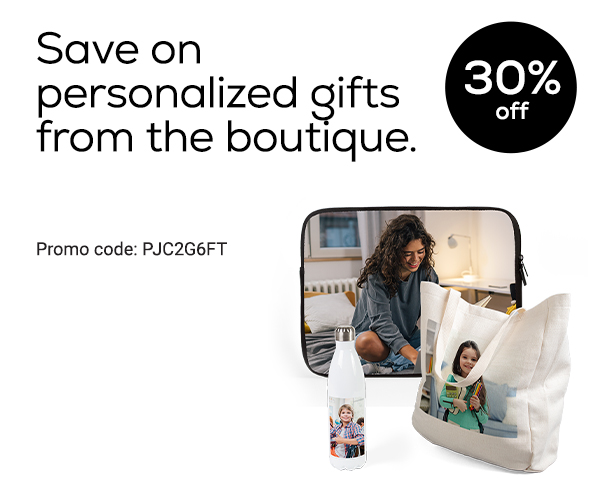 Save on all products in the boutique