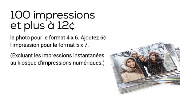 Économisez sur les impressions 