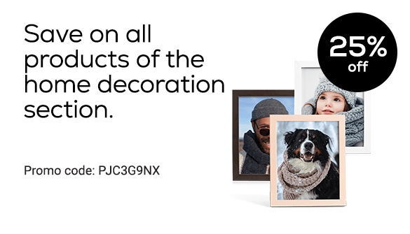 Save on photo decorations