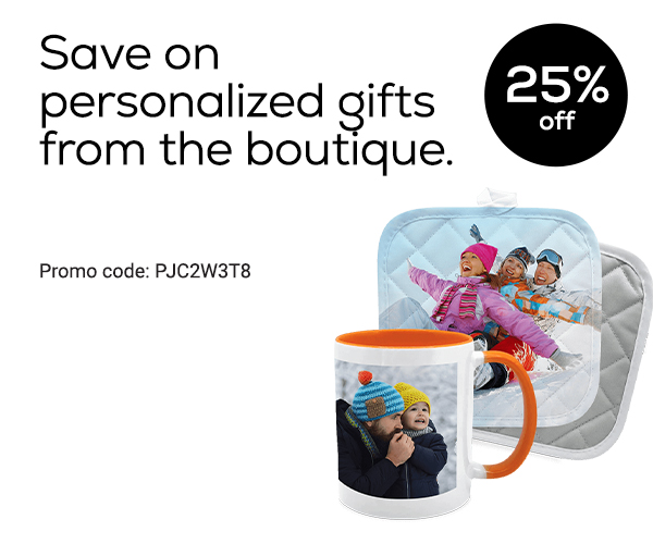 Save on all products in the boutique