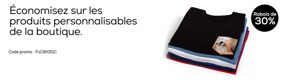 Rabais sur les produits de la boutique