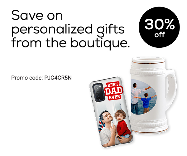 Save on all products in the boutique